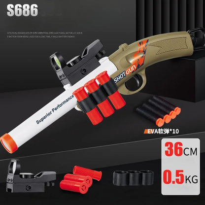 S686 Speelgoed Shotgun | Shell ejection Soft bullet